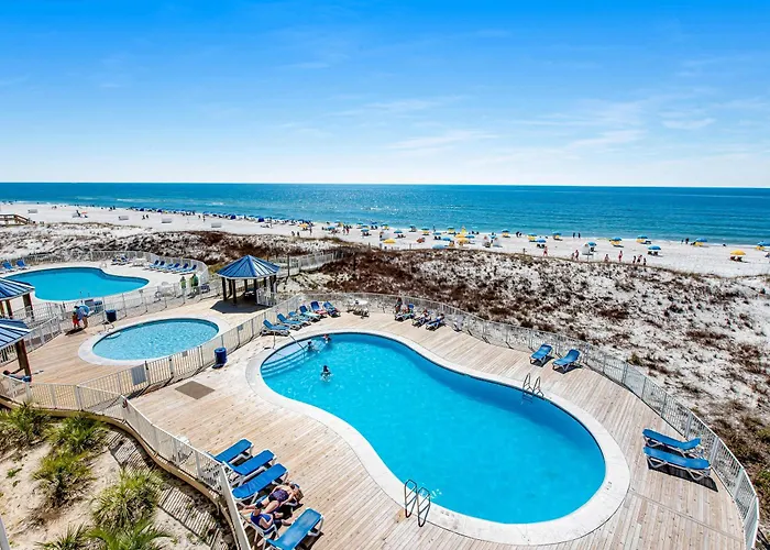 Two-story Gulf-front With A Pool Wifi Washer Dryer & Ac * Gulf Shores